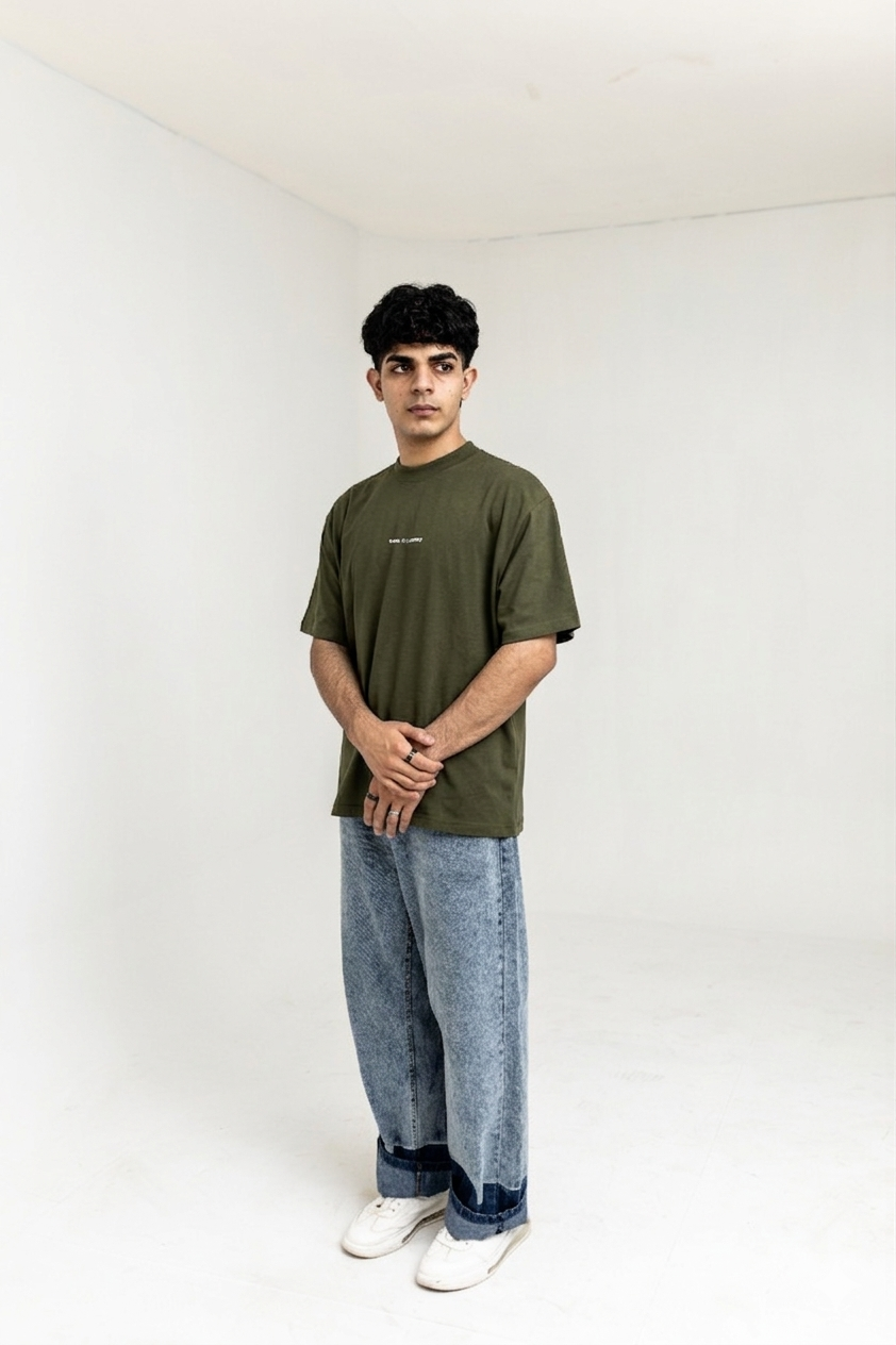 Olive green Classic Fit T-Shirt
