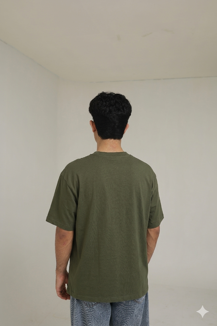 Olive green Classic Fit T-Shirt