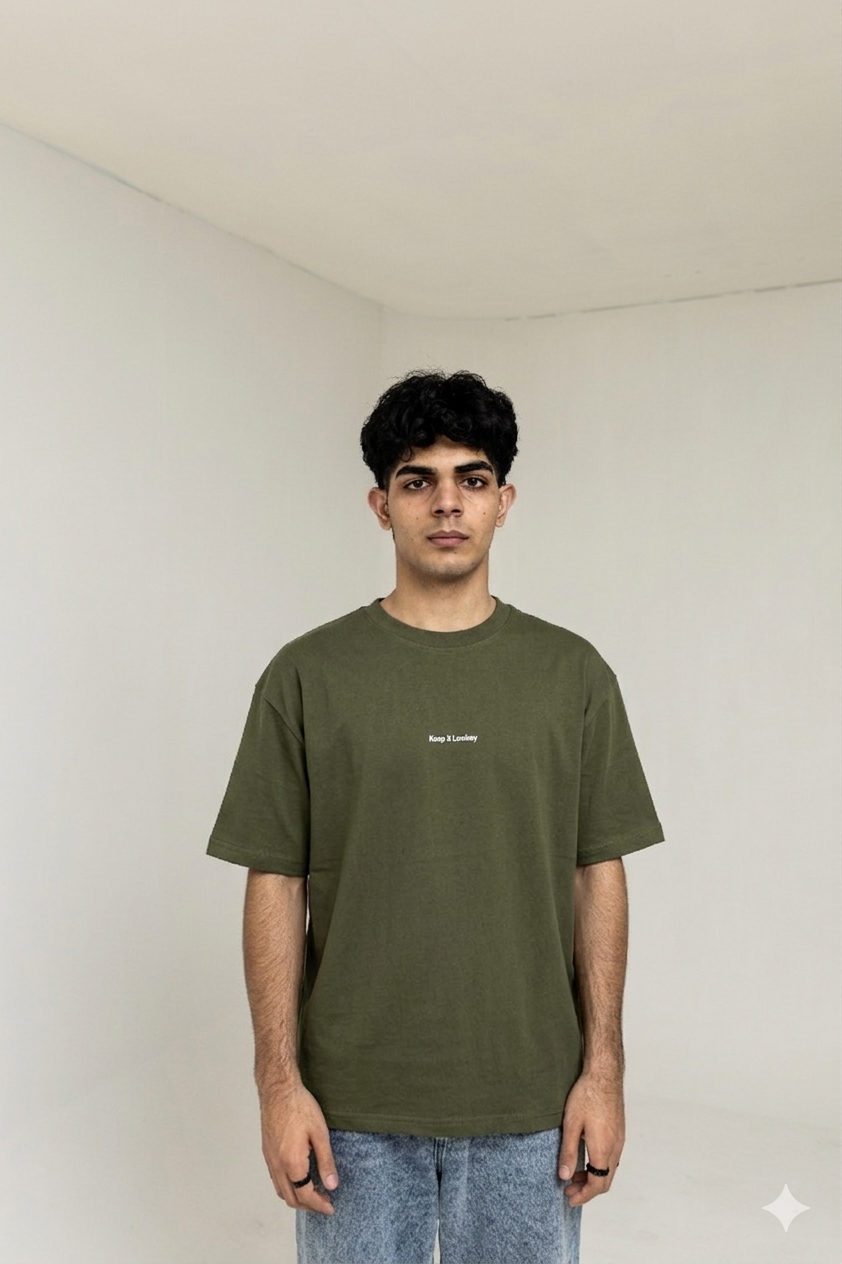Olive green Classic Fit T-Shirt